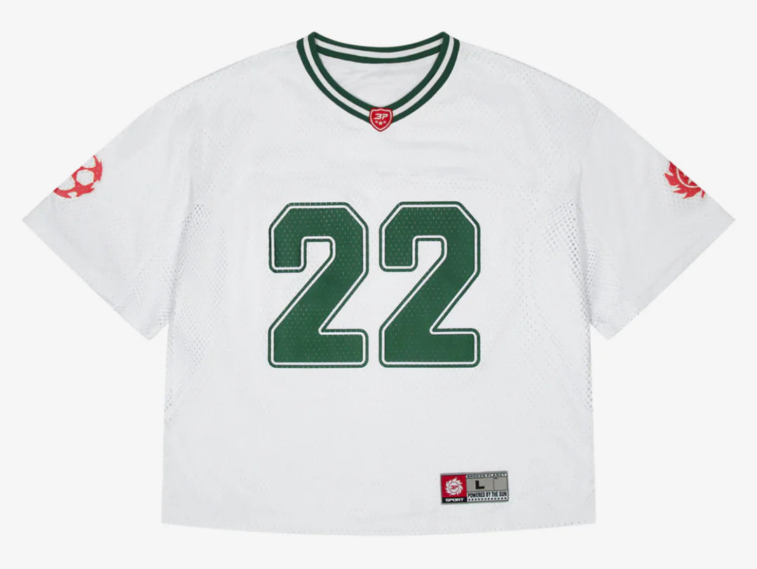 Broken Planet Mesh Jersey White Green