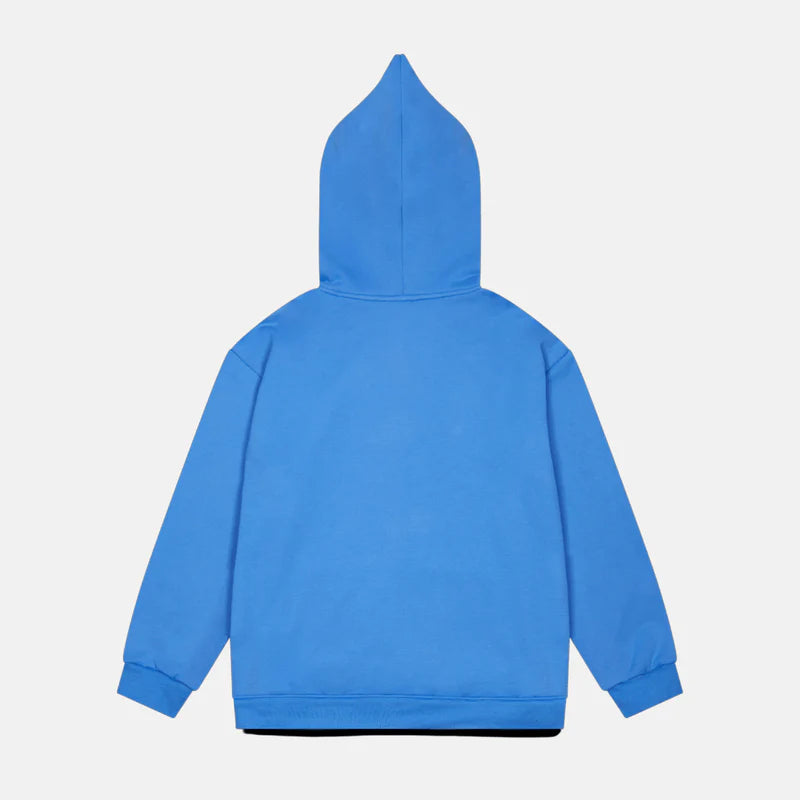 CARSICKO LOVE SPREAD ZIP UP HOODIE - UNIVERSITY BLUE