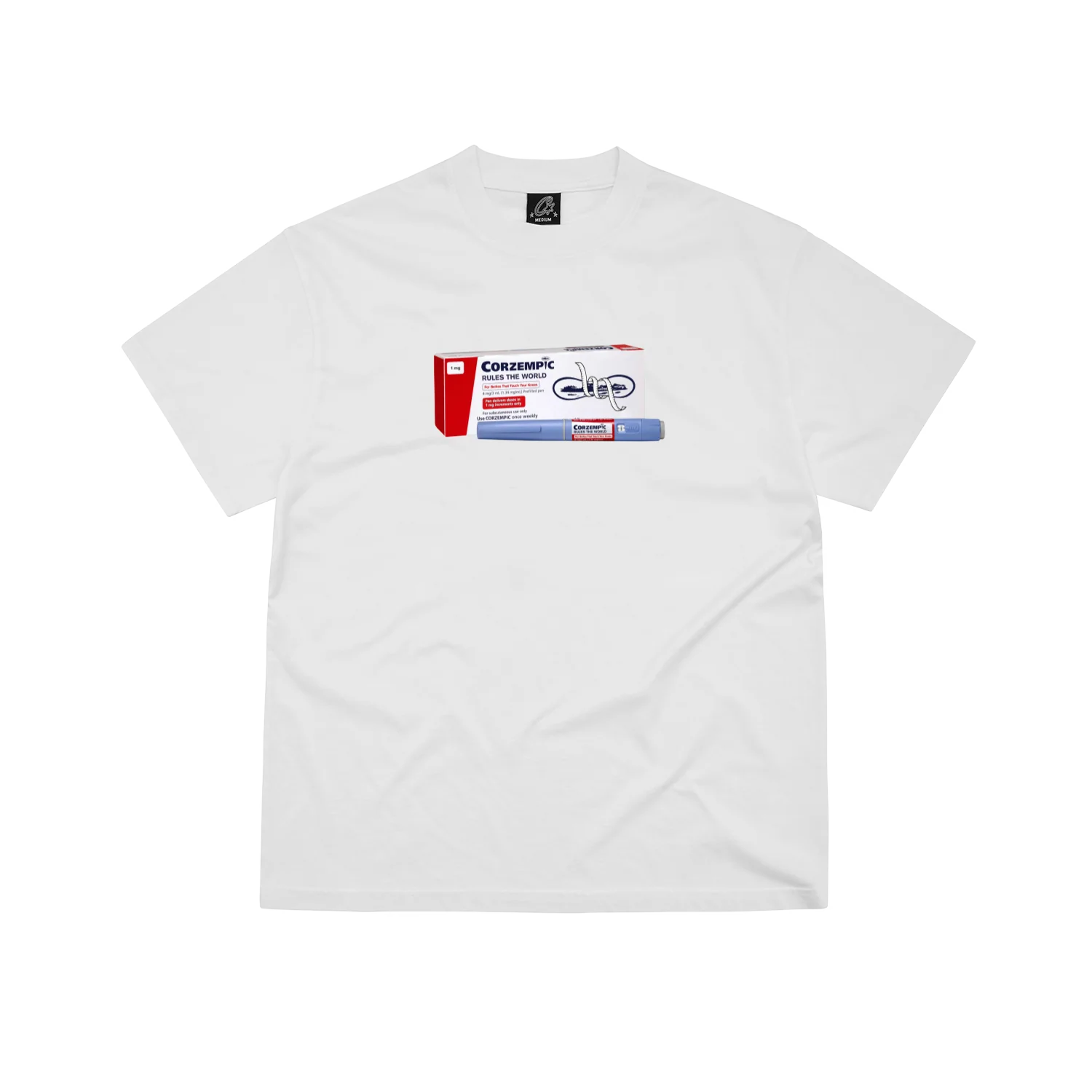 CORTEIZ CORZEMPIC TEE - WHITE