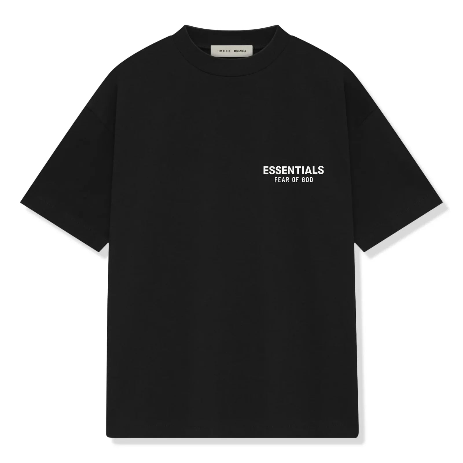 Fear Of God Essentials Classic Jet Black T Shirt
