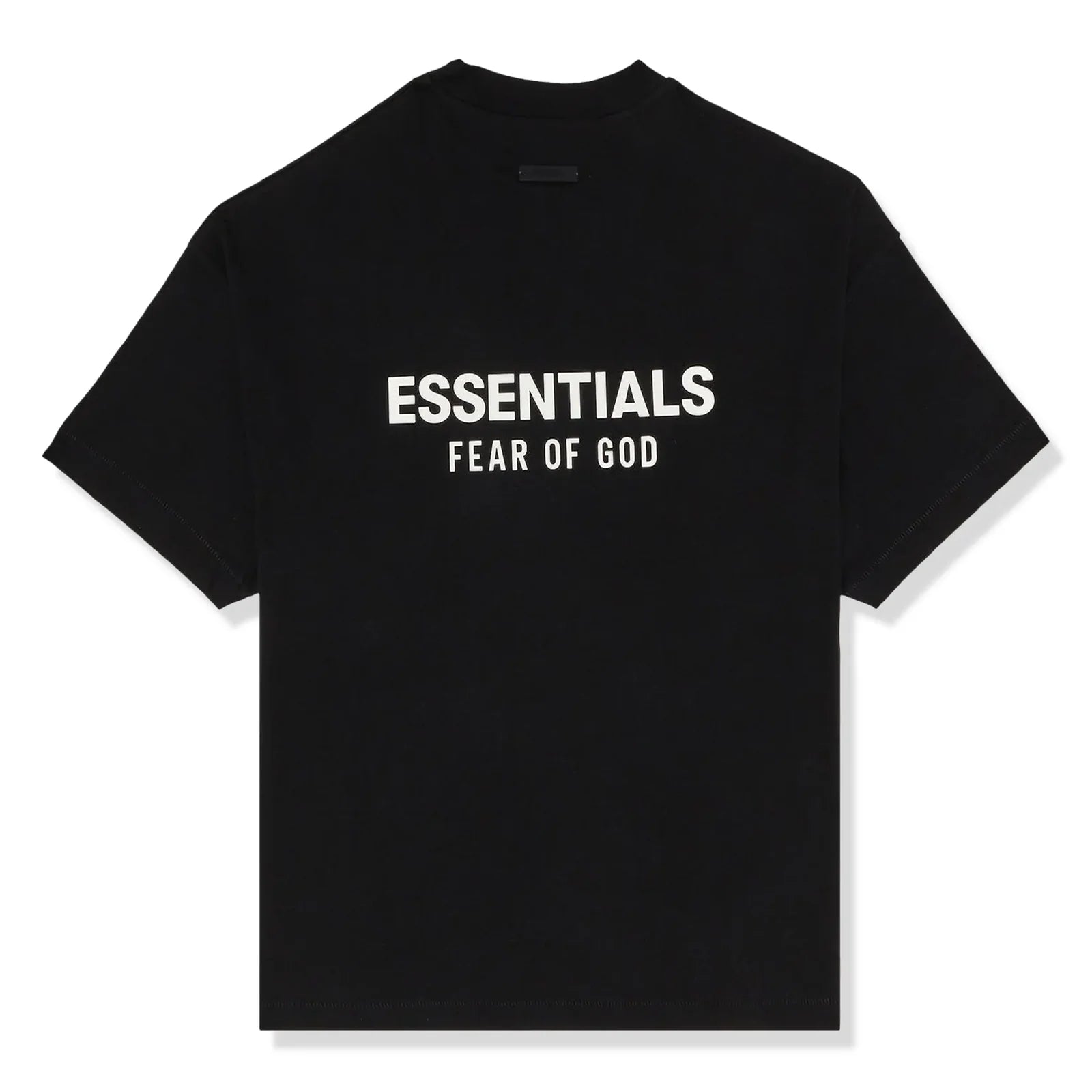 Fear Of God Essentials Jersey Crewneck Black T Shirt