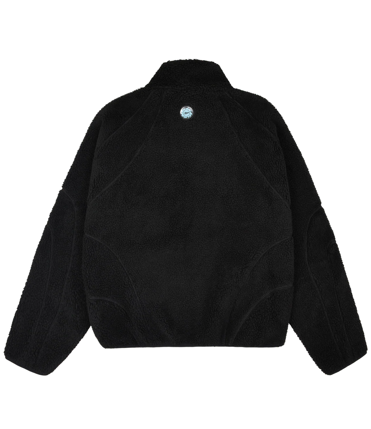 Broken Polar Fleece Midnight Black