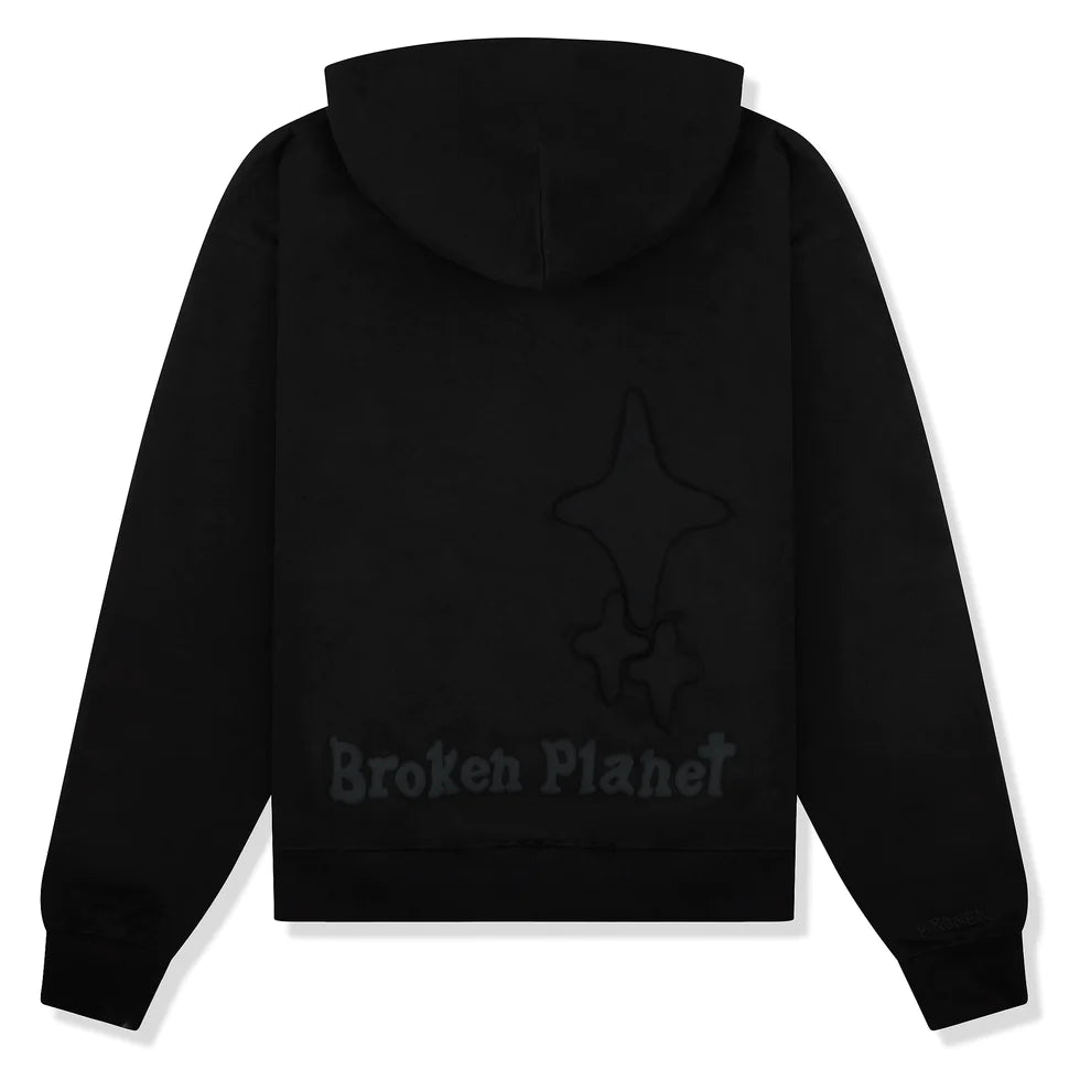 BROKEN PLANET OUT OF THE SHADOWS SOOT BLACK HOODIE