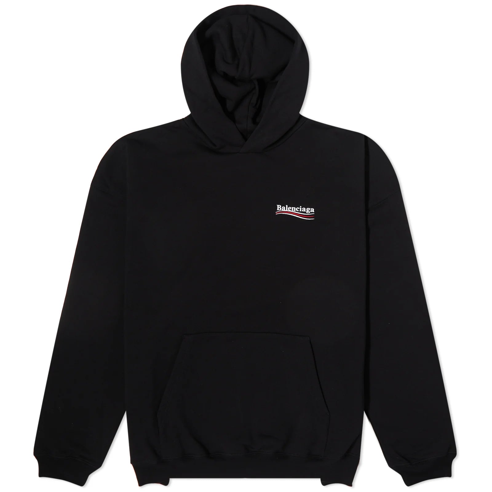 Balenciaga oversized hoodie - black