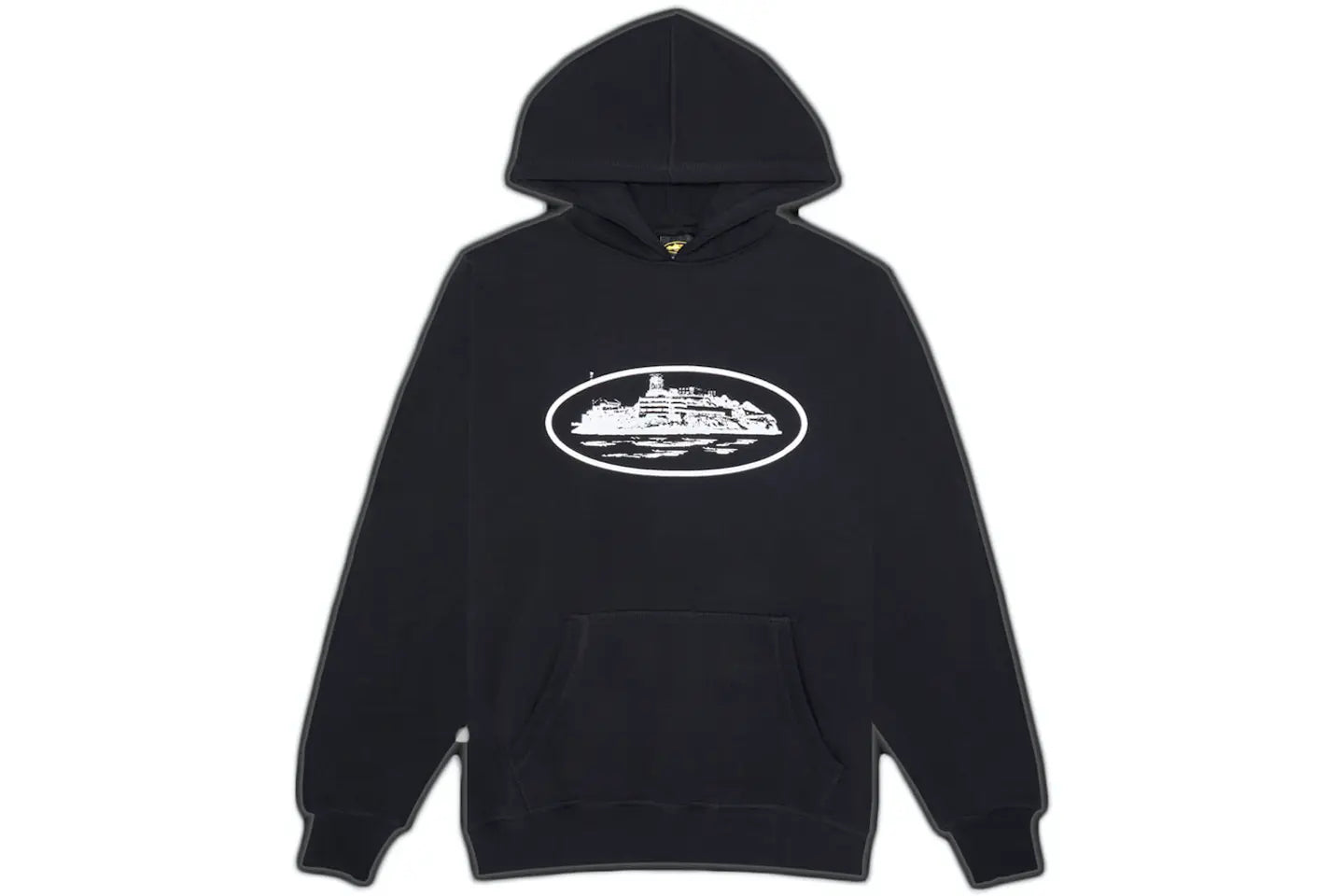 Corteiz OG Alcatraz Hoodie Black