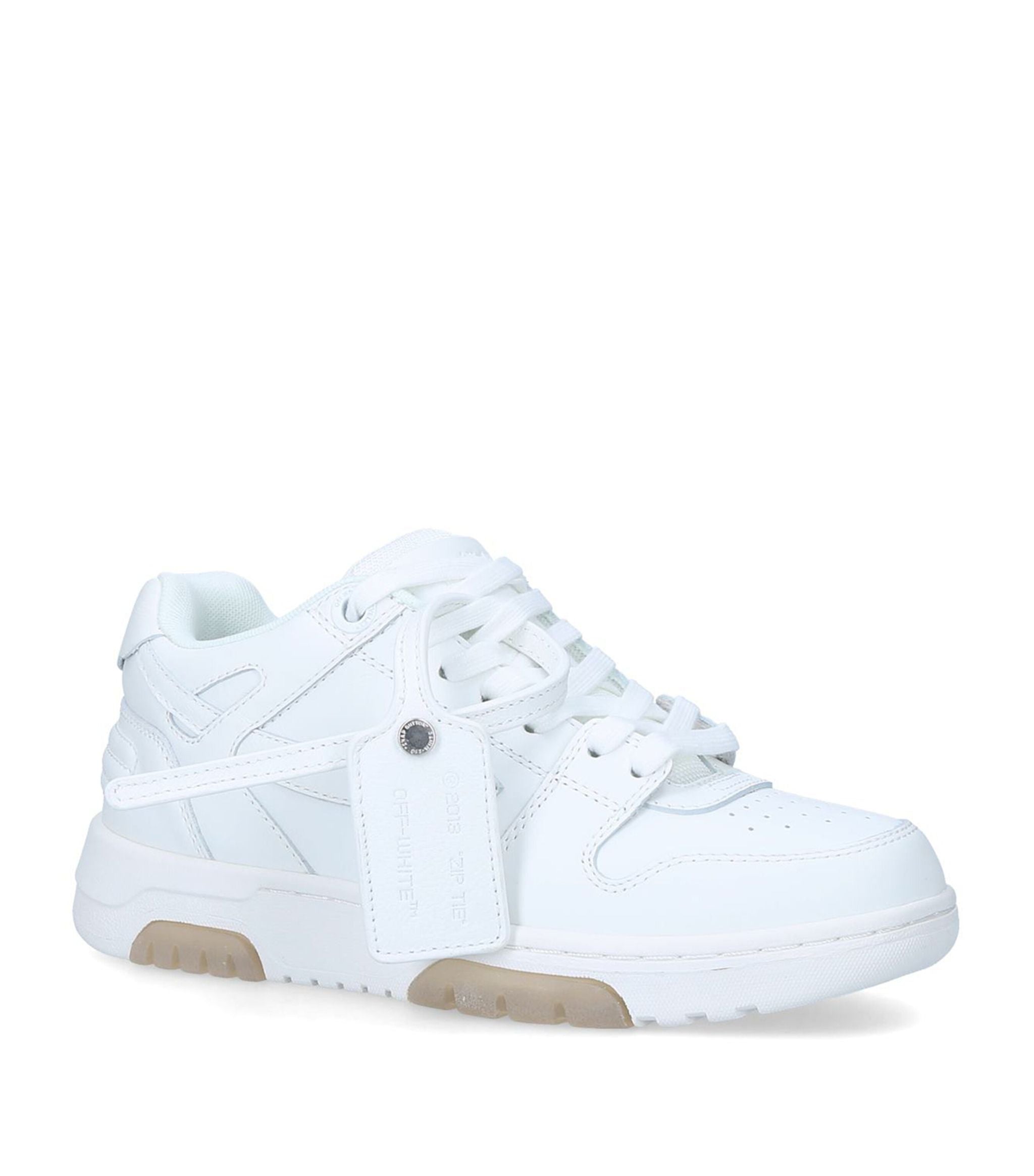 OFF-WHITE Leather Out of Office Sneakers