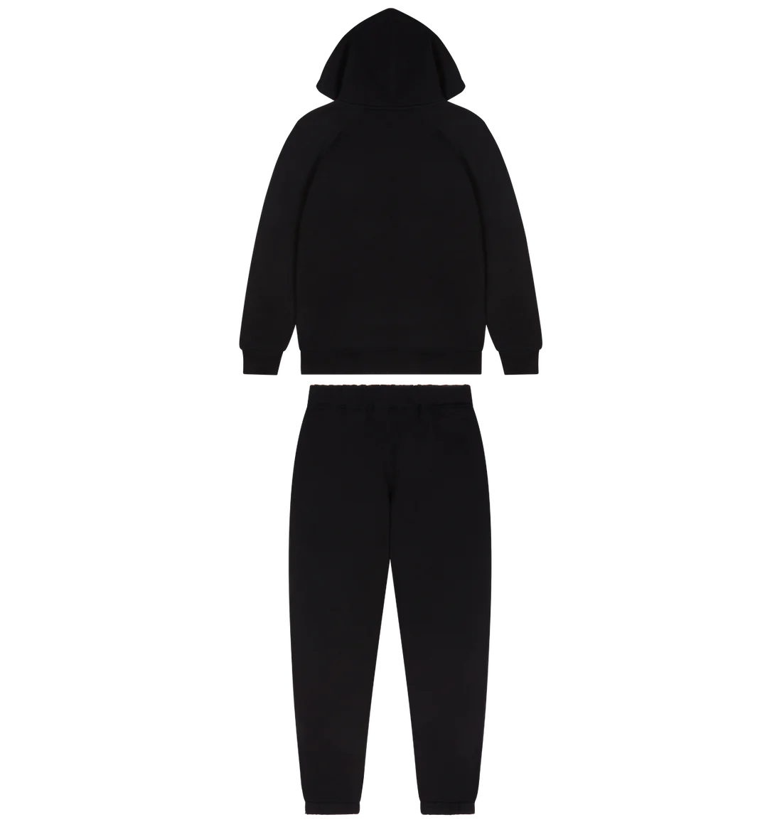 TRAPSTAR CHENILLE DECODED HOODED TRACKSUIT - BLACK / GREEN