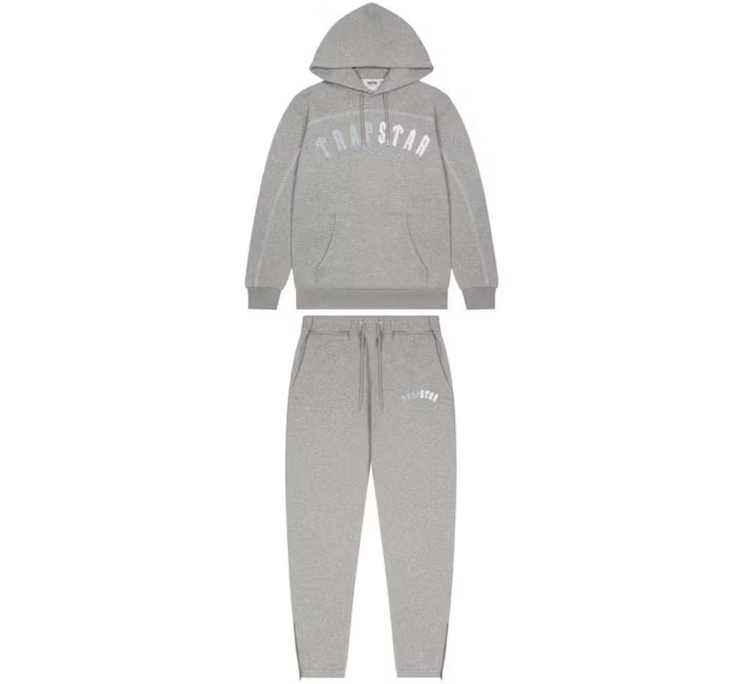 Trapstar Irongate Arch Chenille Tracksuit - Grey Ice Edition