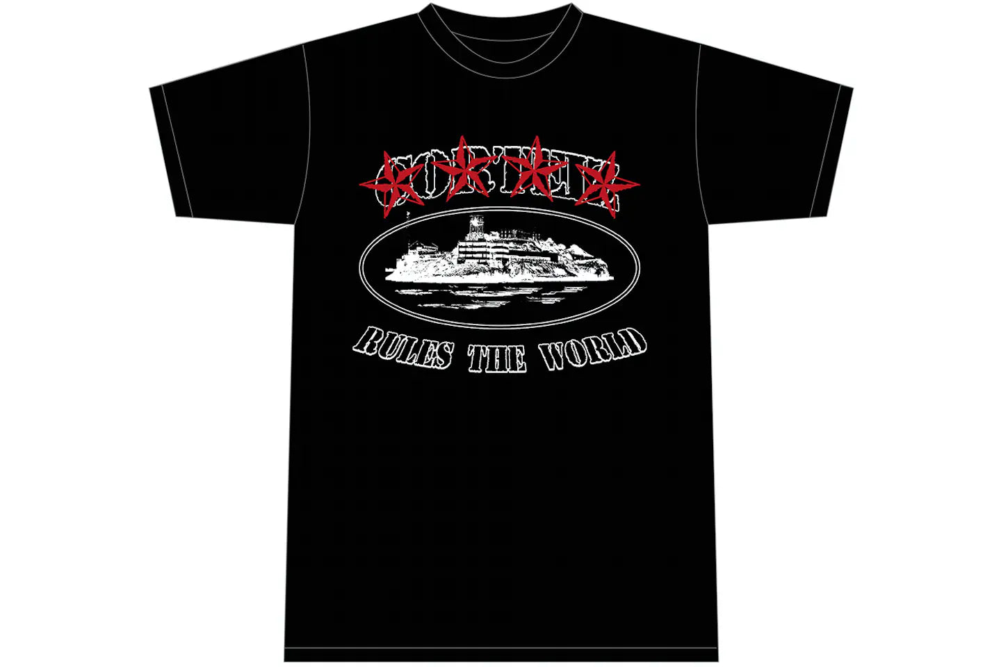 Corteiz 4Starz Alcatraz T-shirt