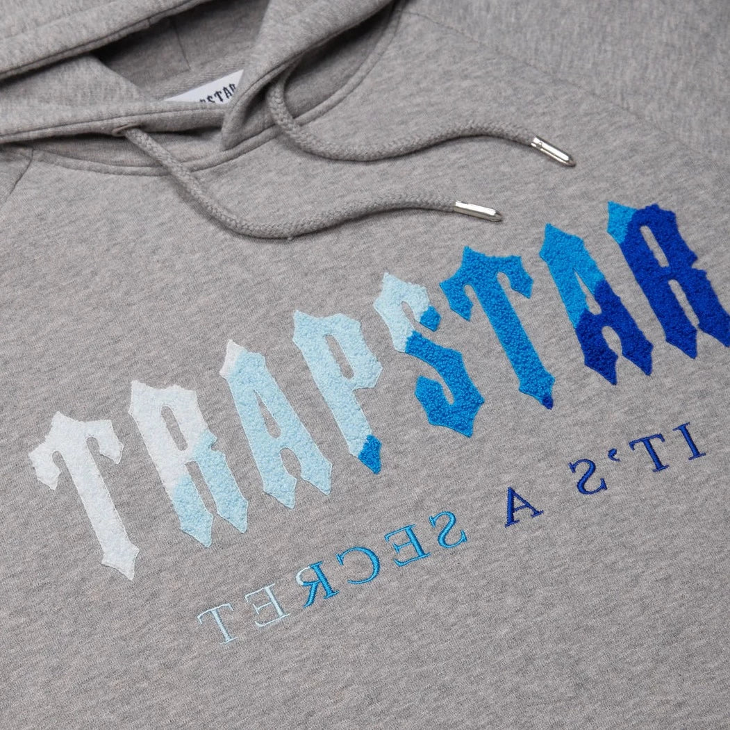 TRAPSTAR CHENILLE DECODED TRACKSUIT - GREY ICE FLAVOURS 2.0 EDITION