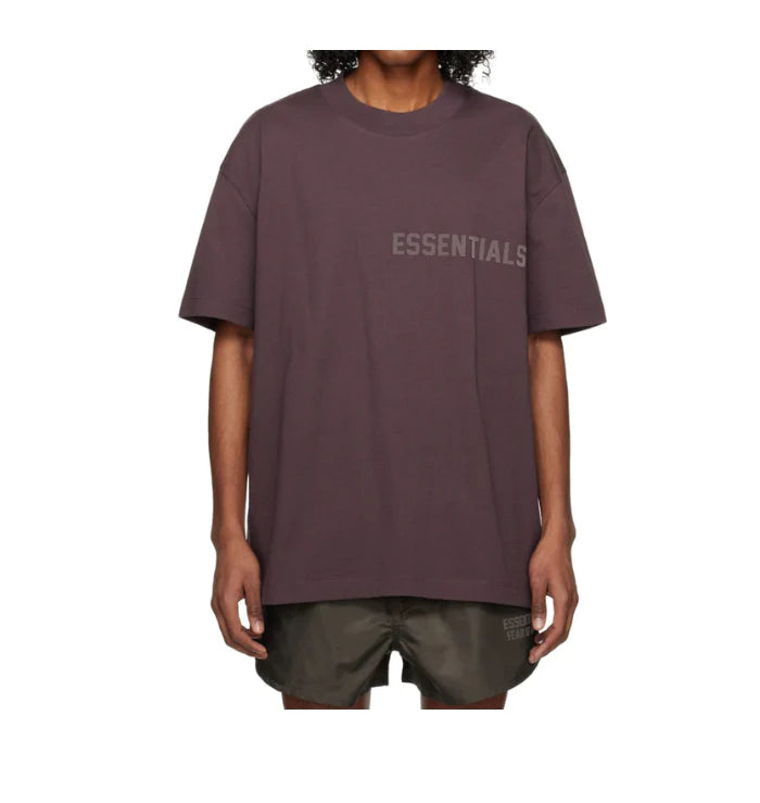 FEAR OF GOD ESSENTIALS T-SHIRT 'PLUM' (SS23)