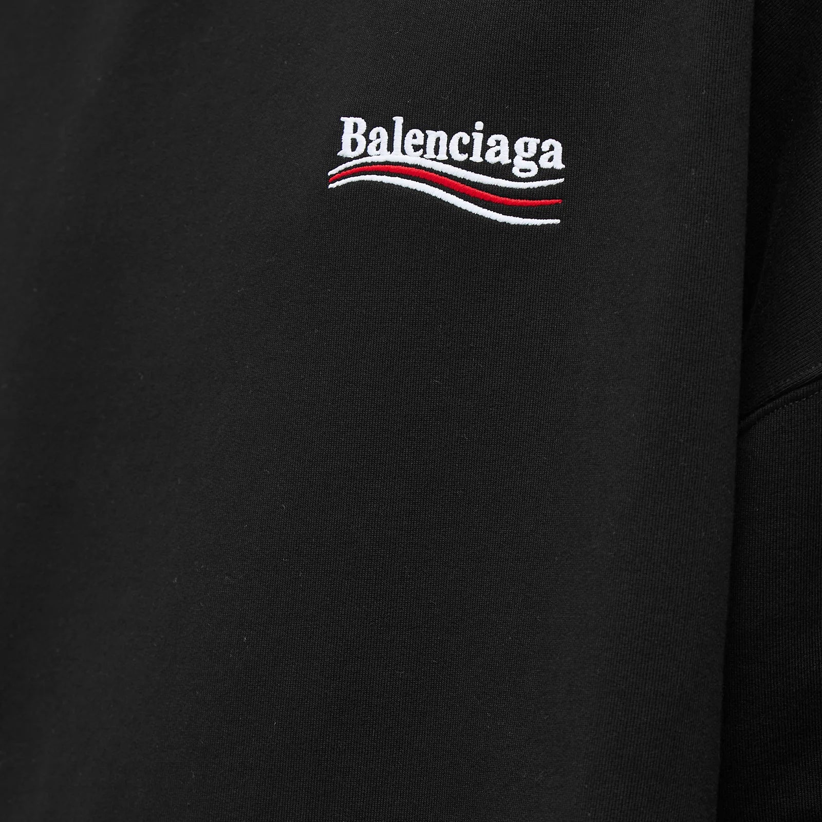 Balenciaga oversized hoodie - black