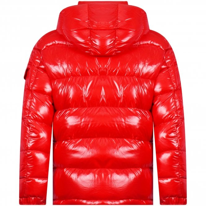 MONCLER MAYA DOWN JACKET - RED