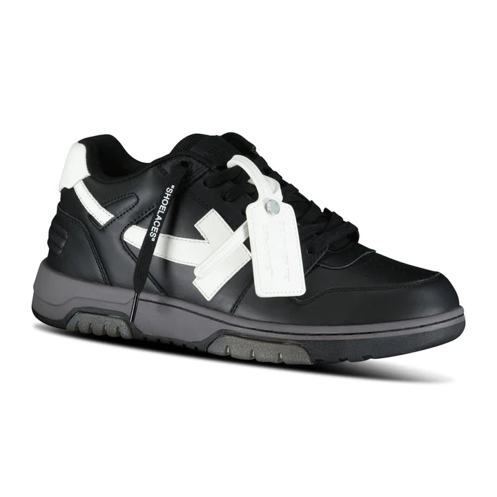 OFF WHITE OUT OF OFFICE LOW TOP TRAINERS BLACK & WHITE