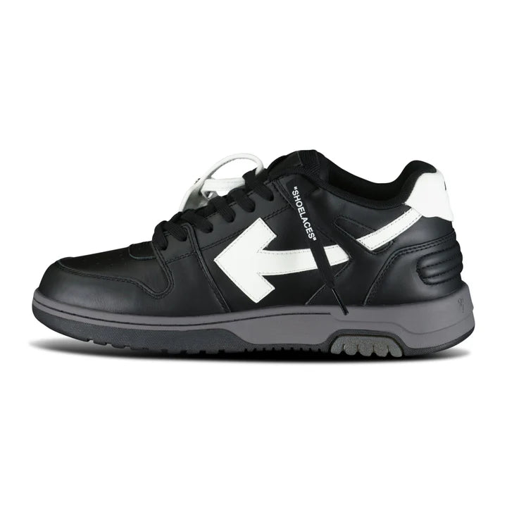 OFF WHITE OUT OF OFFICE LOW TOP TRAINERS BLACK & WHITE