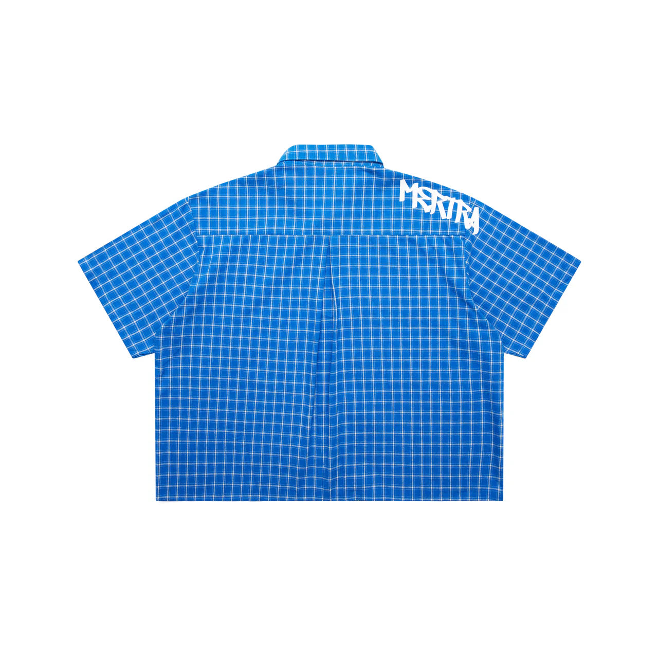 Mertra Plaid Shirt (Lapis)