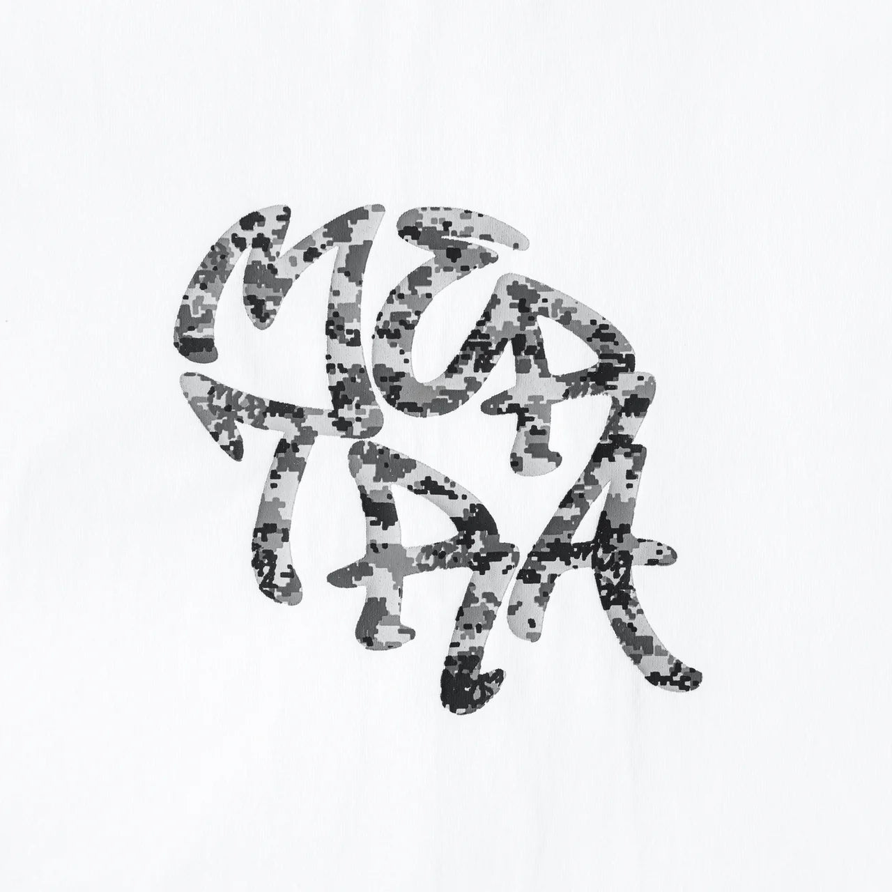 Mertra Glitch Tee (White)