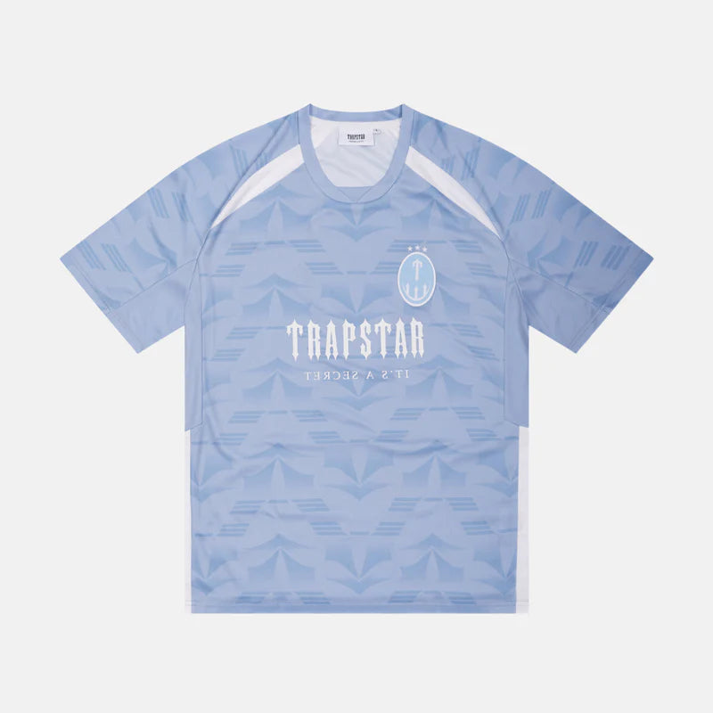 TRAPSTAR IRONGATE FOOTBALL JERSEY - CASHMERE BLUE