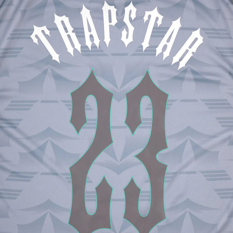 TRAPSTAR IRONGATE FOOTBALL JERSEY - CASHMERE BLUE/TEAL
