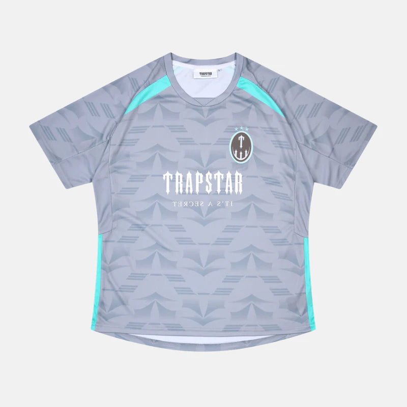 TRAPSTAR IRONGATE FOOTBALL JERSEY - CASHMERE BLUE/TEAL