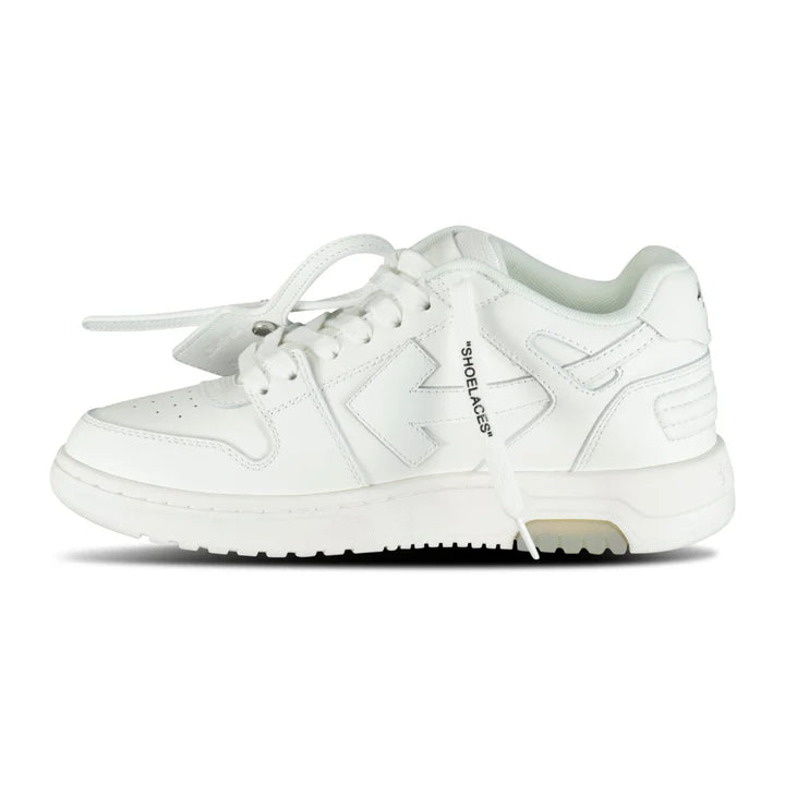 OFF WHITE OUT OF OFFICE CALF LEATHER TRAINERS WHITE